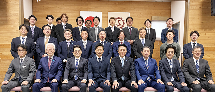 菊陽町商工会青年部集合写真